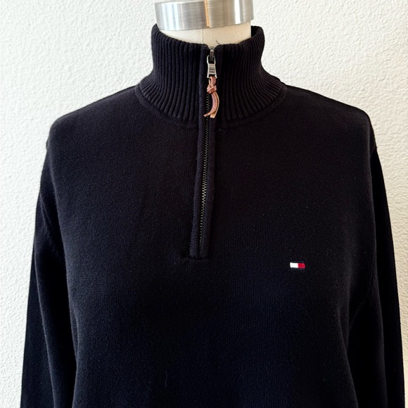 Tommy Hilfiger 3/4 Zip Woman’s Sweater - Picture 5 of 9